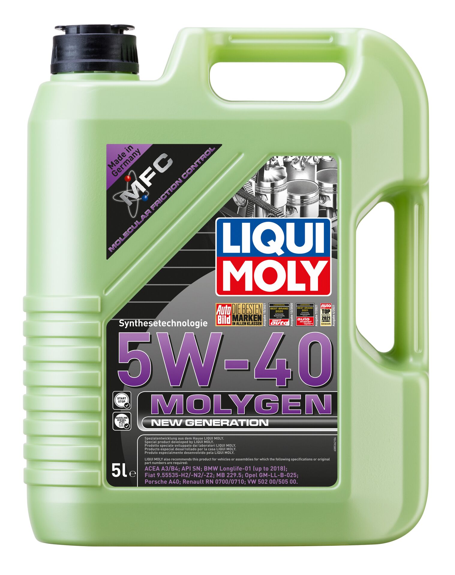 Molygen 5W40 5l